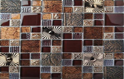 Ceramic Digital Printed Designer Floor Tiles, Thickness: 6 mm, Size: 1 x 1 Feet