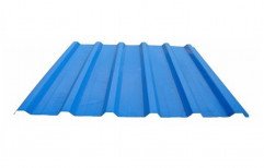 Color Coated Blue PVC Roofing Sheet, Thickness Of Sheet: 0.5 Mm