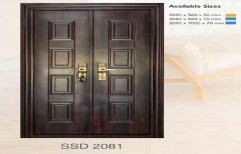 Double Door GI Steel Door