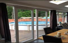 F & F 9 mm Laminated Glass UPVC Sliding Window