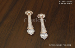 Fusion Arts American Diamond Long Earrings