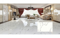 Gloss Square Designer Ceramic Floor Tiles, Thickness: 8 - 10 mm