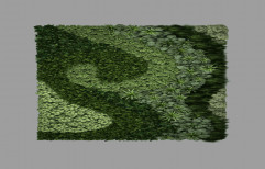Green Plastic Artificial Vertical Garden, For Decoration Purposes