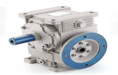 Impel Cast Iron Single Phase Worm Reduction Gearbox, Size: 8 Inch