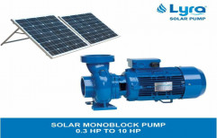 Lyra Solar Monoblock Pump, For Submersible