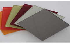 Multicolor Raw And Toughened Saint Gobain Lacquered Glass, For Home and Office, Thickness: 5mm And 6mm