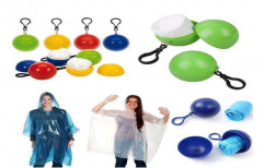 PVC Multicolor Reusable Rain Suit Raincoat Balls