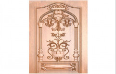 Sai Modular Wooden Door, Size: 78 (h) X 32 (w) Inch