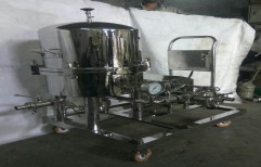 Shashvath Zero Hold Up Filter Press Machine, Filtration Capacity: 500 ltrs to 5000 ltrs, Automation Grade: Semi-Automatic