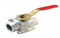 Stainless Steel Audco Flanged Ball Valve, For Water