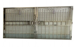 Stainless Steel Hinged Gate, For Residential, Size: 6 Feet (height)
