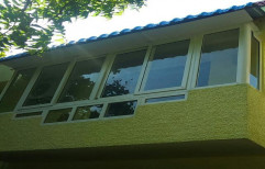 Timbe UPVC Balcony Windows, Glass Thickness: 5 Mm
