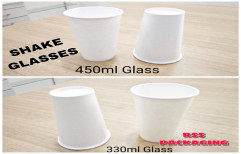 White Paper Glass 450mL