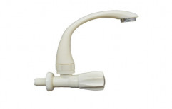 White PVC Sink Cock Tap, For Kitchen, Size: 15 Mm