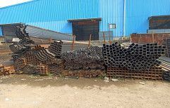 100X100 BlackMS ERW Square Pipe, Thickness: 7-10 mm