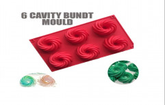 6 Cavity Silicone Chocolate Mould