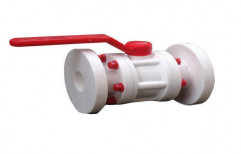 Abs Plastic Flange End PP Ball Valve, Size: 15mm - 200mm, 2