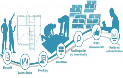 Adani Mounting Structure Rooftop Solar Power Systems, For Industrial, Capacity: 10 Kw