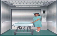 Automatic Stainless Steel HOSPITAL ELEVATOR, Capacity: 15,Passengers, 1000 Kgs
