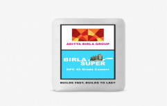 Birla Super OPC 53 Grade Cement, Packaging Type: PP Sack Bag, Packaging Size: 50 Kg