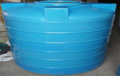 Blue Plastic RAYANPLAST Water Tank, For Home, Storage Capacity: 1000L