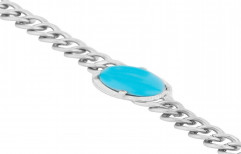 Blue Silver Bracelet