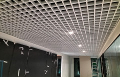 Coated Open Cell False Ceiling