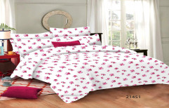Cotspur Multicolor Printed Cotton Double Bedsheet Set