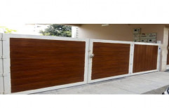 Fibre Cement Gate Wall Cladding Panel, Thickness: 7.5-8 Mm