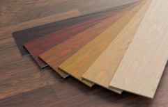 Kajaria Ceramic Tiles Laminate Wooden Flooring Tile, Polished, Thickness: 5-10 mm