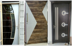 Laminated Wooden Designer Sunmica Flush Door, For Home, Size/Dimension: 7 X 5 Feet