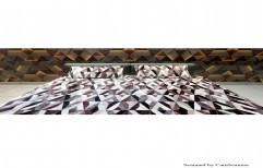 Mixed Multicolor Double Bedsheet (Flannel) - President