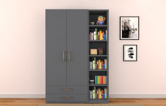 Monte Kids Wooden Wardrobe, Modern