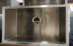 Plain Single Rectangular SS Kitchen Sink, 32 * 16 Inch
