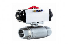 Pneumatic Ball Valve, Size: 52 And 65 Mm