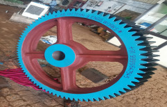 Round Mild Steel Industrial Gear Wheel