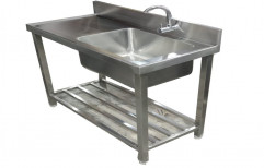 Silver Stainless Steel Kitchen Sink