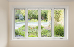Sira 4.5 mm UPVC Glass Casement Window, 3 X 5 Feet