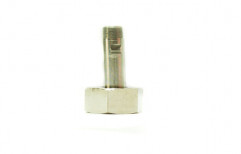 Stainless Steel Polished CGA Cylinder Valve Outlet Connection, Size: 1/4 inch