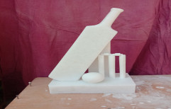 Standard Handle White Marble, Thickness: 20 mm, Size: 12 Inch