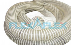 White PVC Duct Hose Pipe