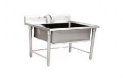 AGARWAL SS Single Sink Unit, For Industrial, Size: 24x24x32