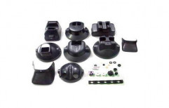 Black Hot Runner Plastic Injection Molding Die, For Industrial Use