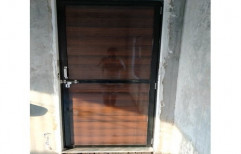 Brown 6 Feet Aluminum Door, For Home