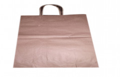 Brown Paper Shopping Bag, Capacity: 5kg