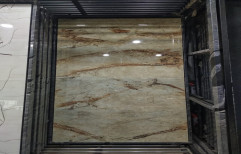 Ceramic Designer Vitrified Tile, Glossy, Size: 2 X 4 Feet