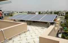 Grid Tie Adani Power Domestic Solar Power Plant, For Residential, Capacity: 100 kW