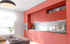 Italian Modern L Shape Modular Kitchen