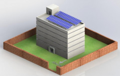 Mounting Structure Grid Tie Renewable Energy Solar Power Systems, For Commercial, Capacity: 50kw