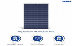 Polycrystalline Luminous Solar Panel (165 watt), 12V